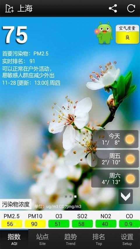 PM2.5监测  v1.14.10.1图1