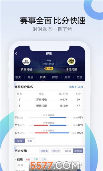 顶盛足球比分官方版  v5.0图2