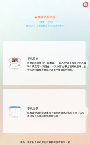 湖北政务服务网  v1.0图1