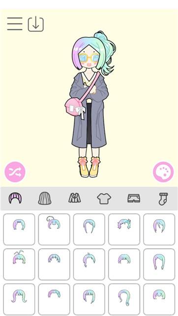 粉彩萌拼女孩  v1.0.0.0图1