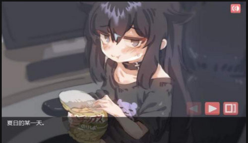 在陰暗房間中獨(dú)孤少女紙巾盒