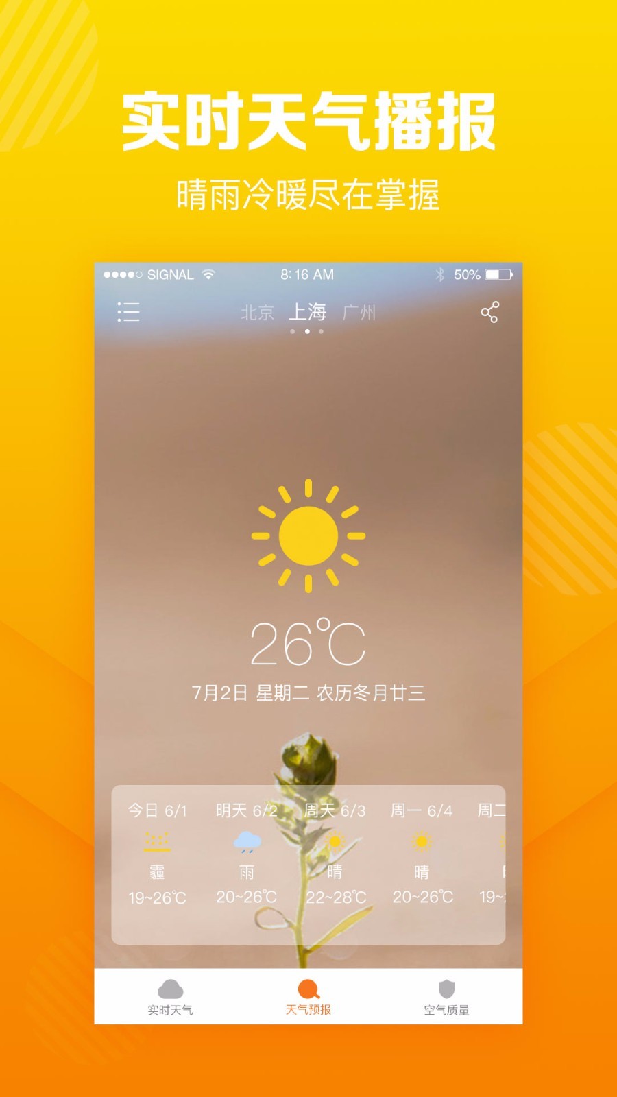 菠萝天气  v1.2图1