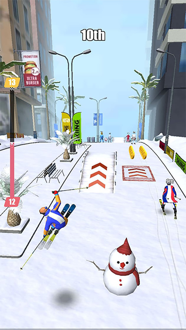 極限滑雪競賽3D  v1.0.0圖2