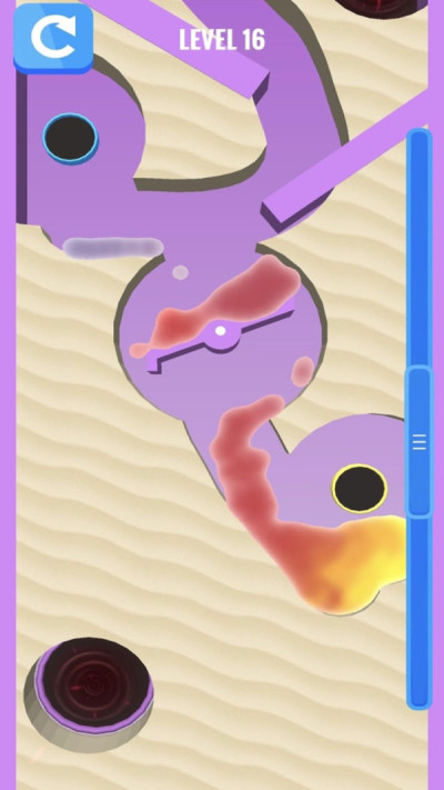 流動的水