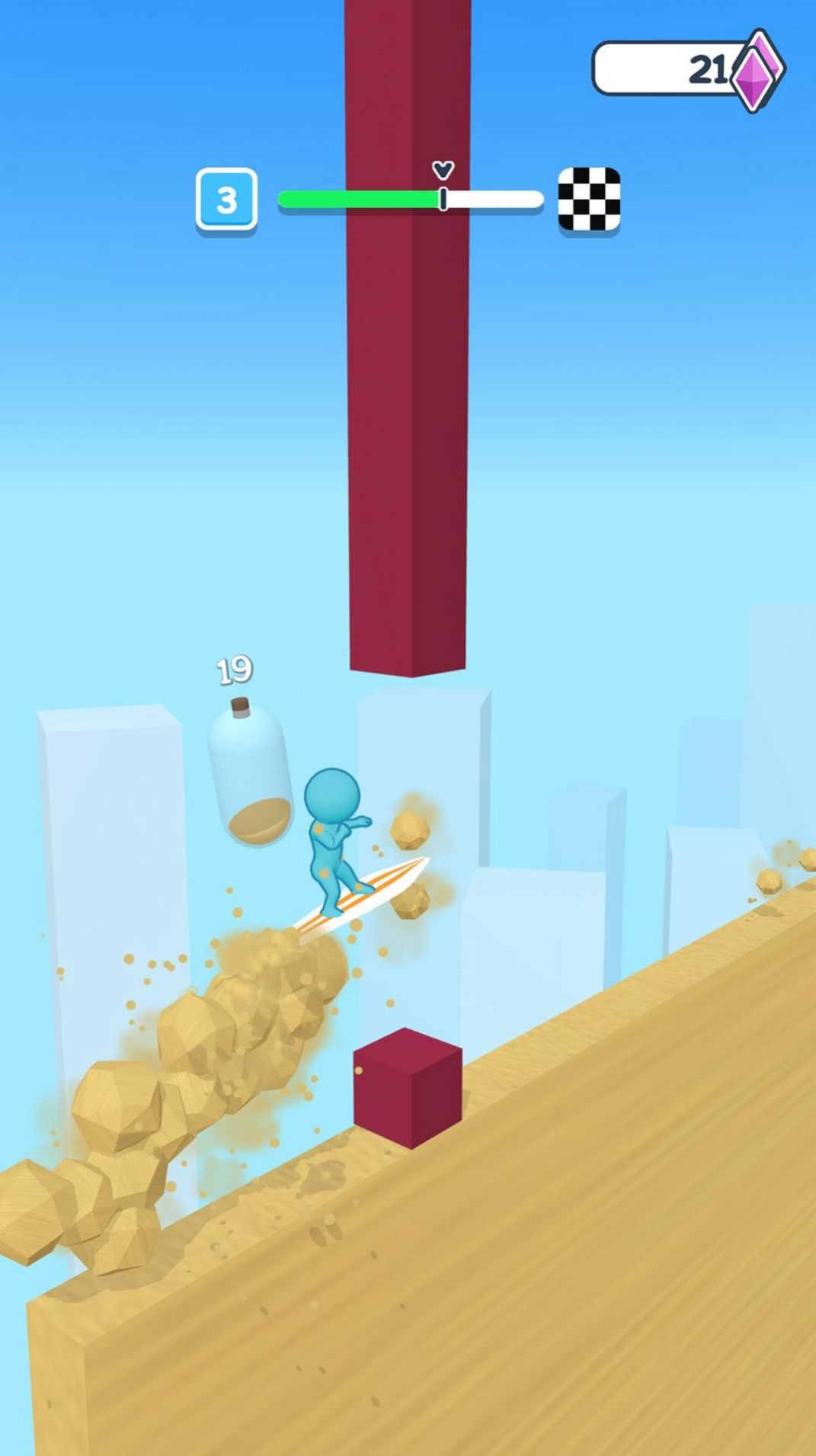 沙灘沖浪者3D
