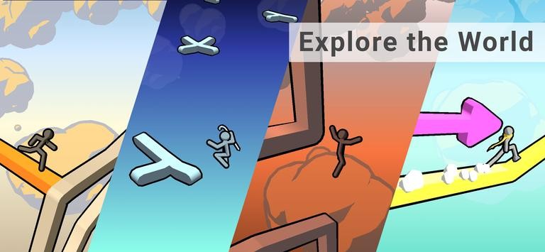 空中跳躍跑酷  v0.1圖2
