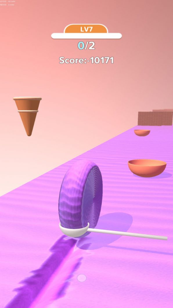 冰淇淋卷3D  v1.1圖1