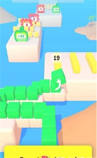 蛇形積木3D