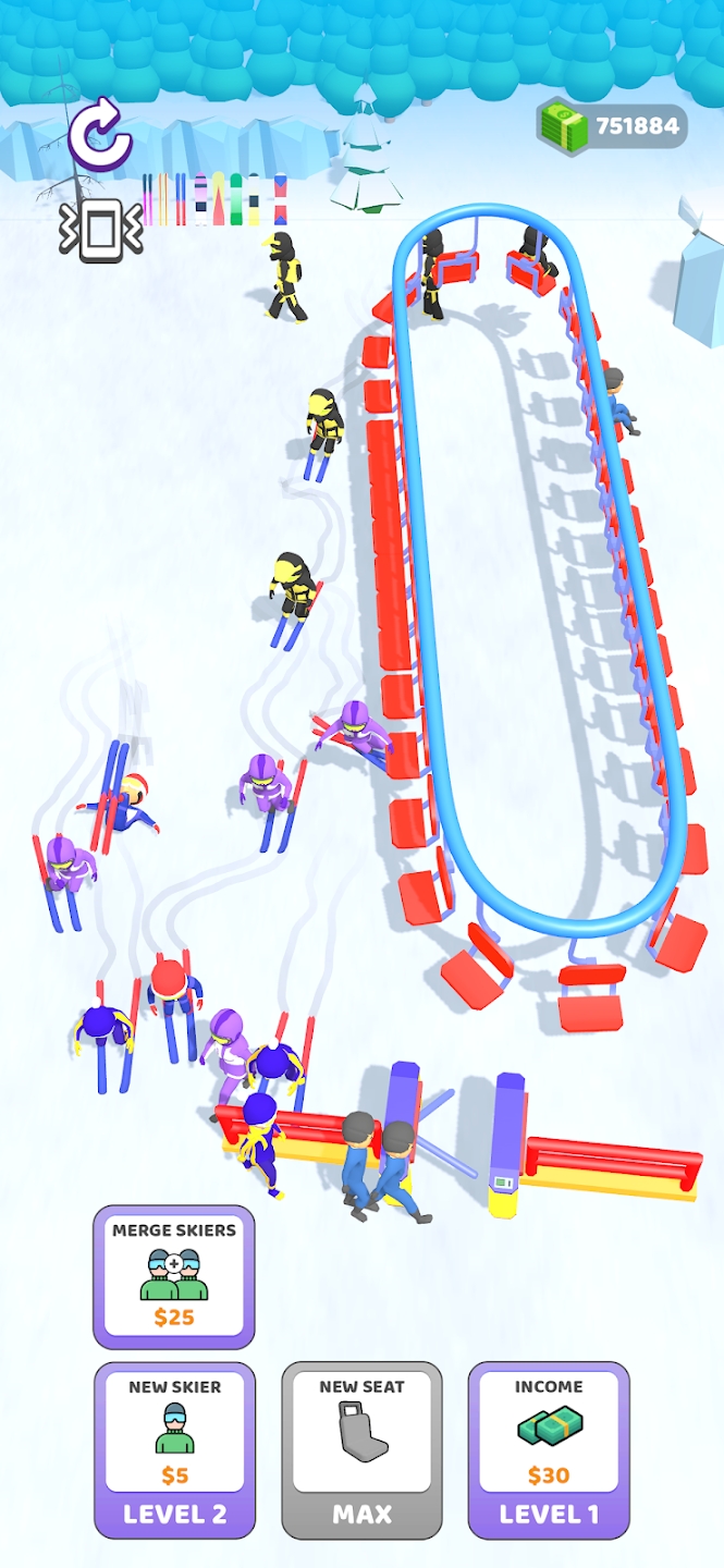 雪地纜車模擬器