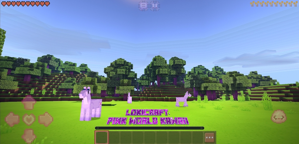 LokiCraft粉紅世界卡哇伊  v1.0圖1