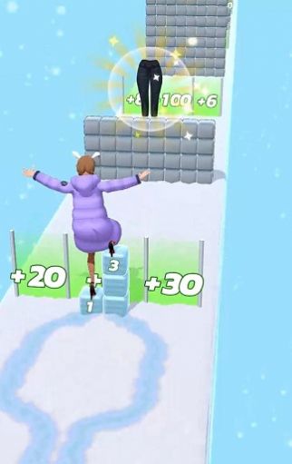 冰塊堆棧跑酷  v0.1圖2