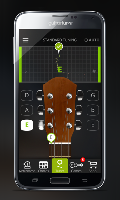 guitartuna吉他调音器app