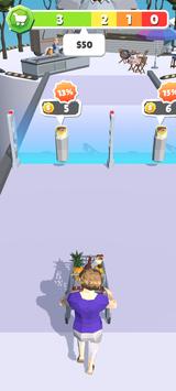 購物奔跑