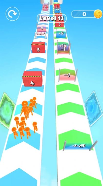 大門傳送跑
