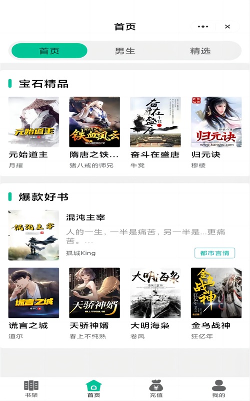 宝石书城app  v1.0.1图1