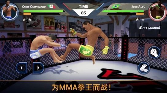 MMA格斗比赛3d