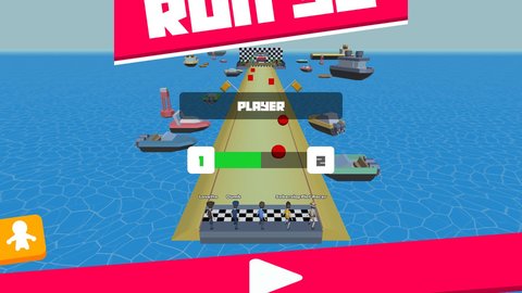 水上冒险跑酷3D最新版  v1.0.0图3