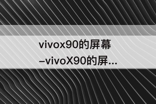 vivox90的屏幕-vivoX90的屏幕多大