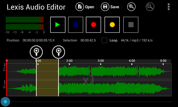 LexisAudioEditor手机版  v1.1.1图1